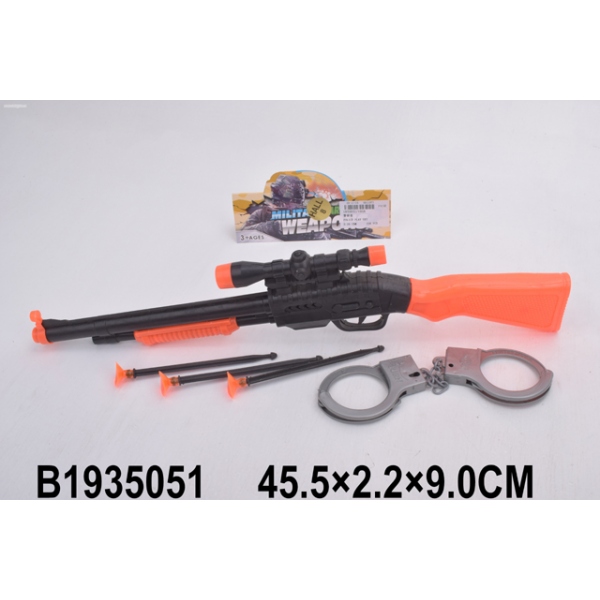 Ружье с присосками + наручники (игрушки) B1935051