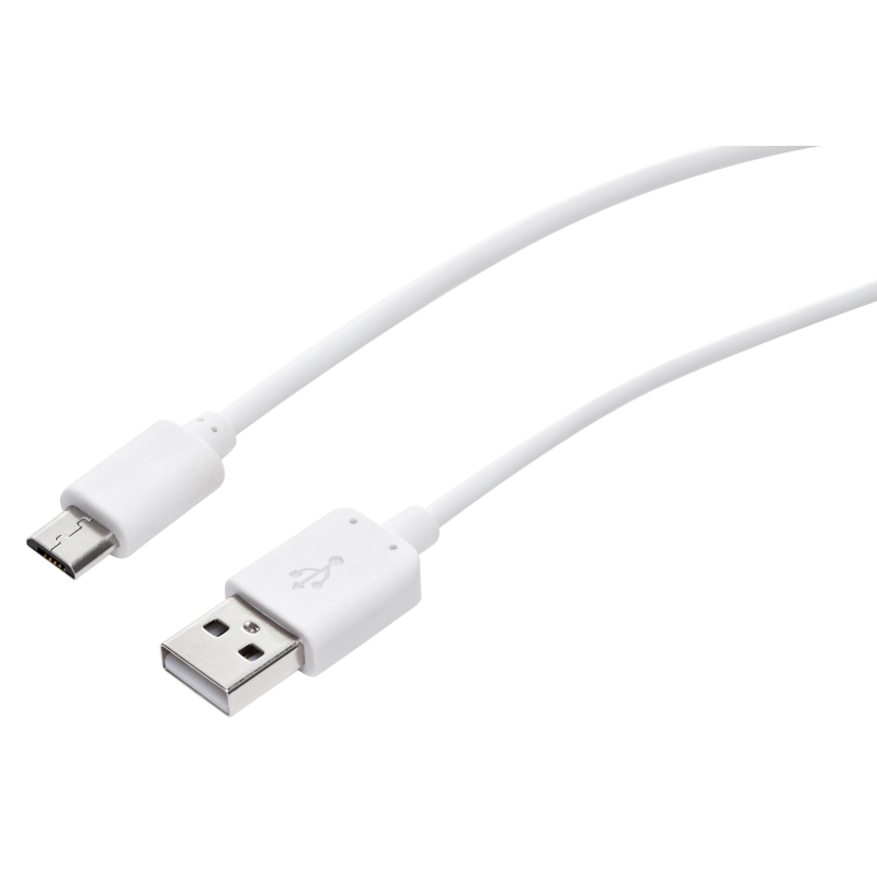 Кабель USB 2.0 - MicroUSB, М/М, 2 м, Red Line, бел, УТ000009512 1636187