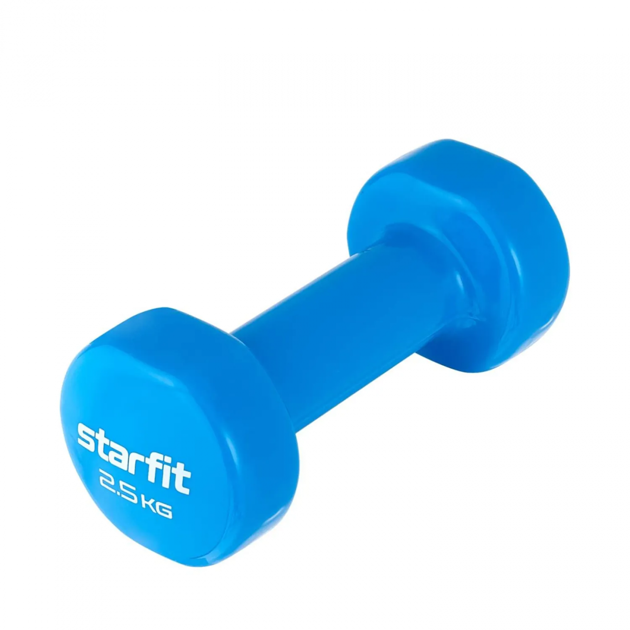 Гантель виниловая STARFIT DB-101 2,5 кг, синий. ЦБ-00001449/УТ-00018824 2003215