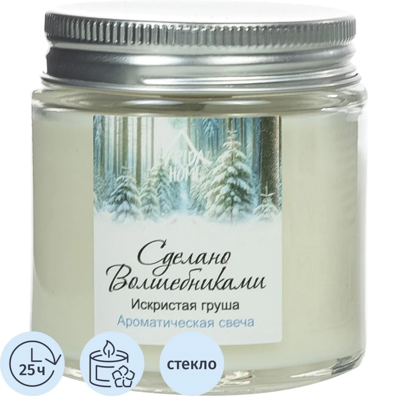 Свеча ароматическая СВ Искристая Груша АР 100-791 Arida Home 2361628