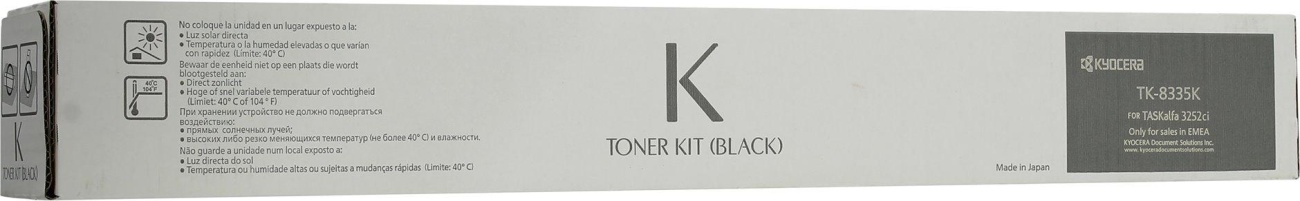 Тонер-картридж Kyocera TK-8335K чер. для TASKalfa 3252ci 692102 1T02RL0NL0