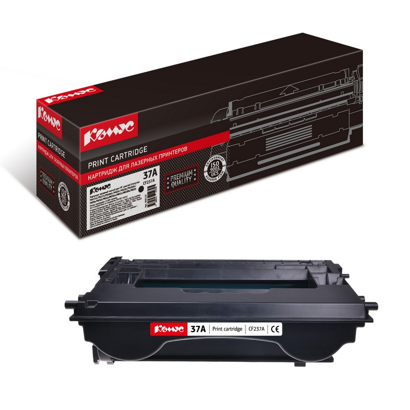 Картридж лазерный Комус 37A CF237A чер. для HP M607/608/609/631/632 856123
