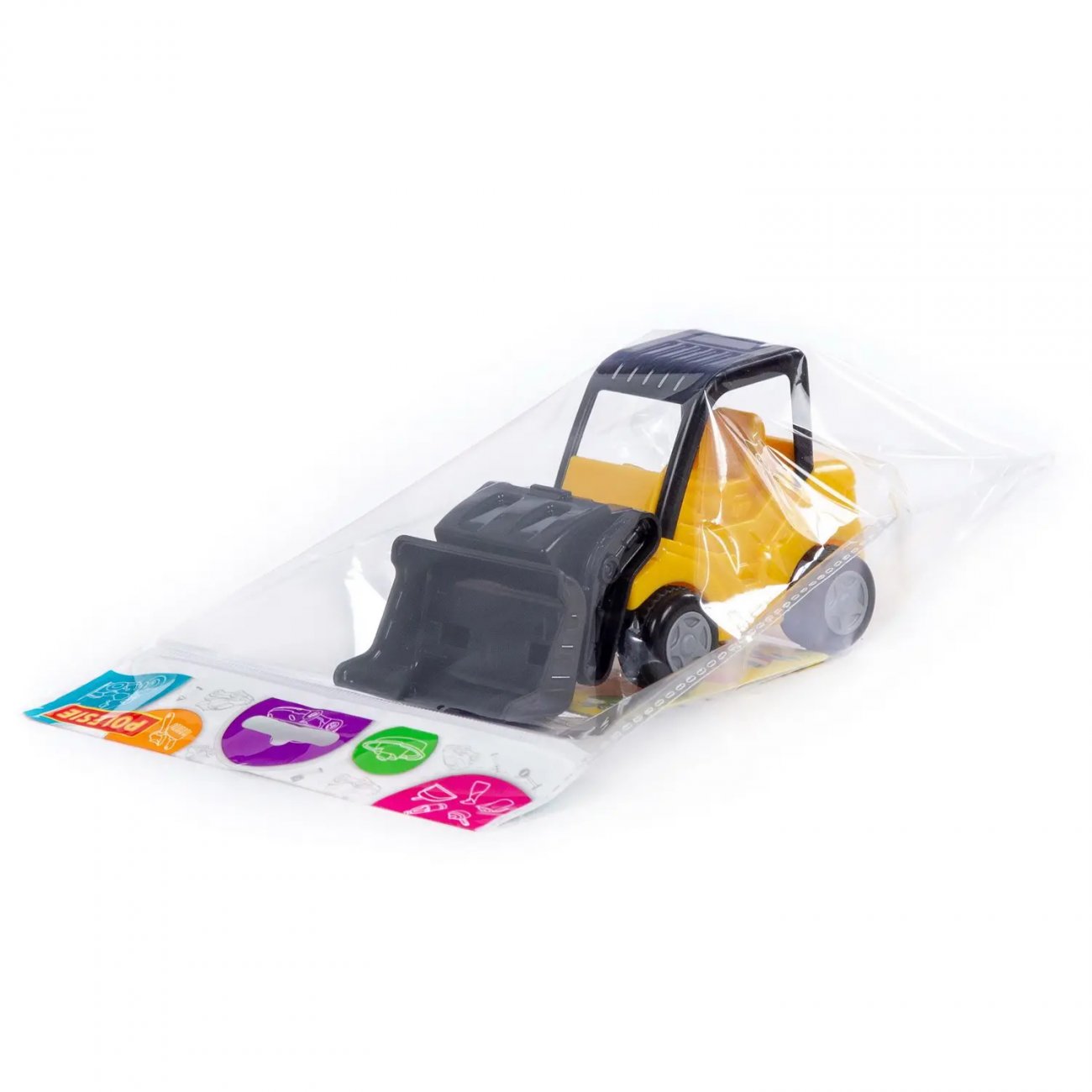 Машинка ПОЛЕСЬЕ Погрузчик Мини инерционный П-65572