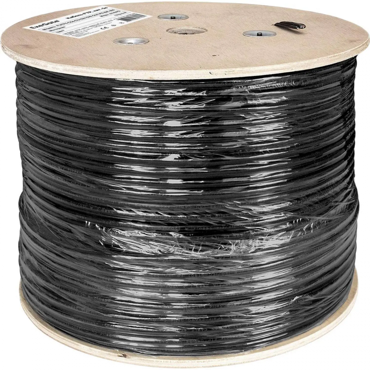 Кабель ExeGate FUTP4-C5e-CU-S24-SW-OUT-PE-BK-305-FLUKE FTP 2047348 EX241488RUS