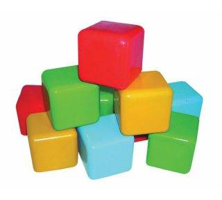 Кубики цветные, детская игрушка Плейдорадо 14001