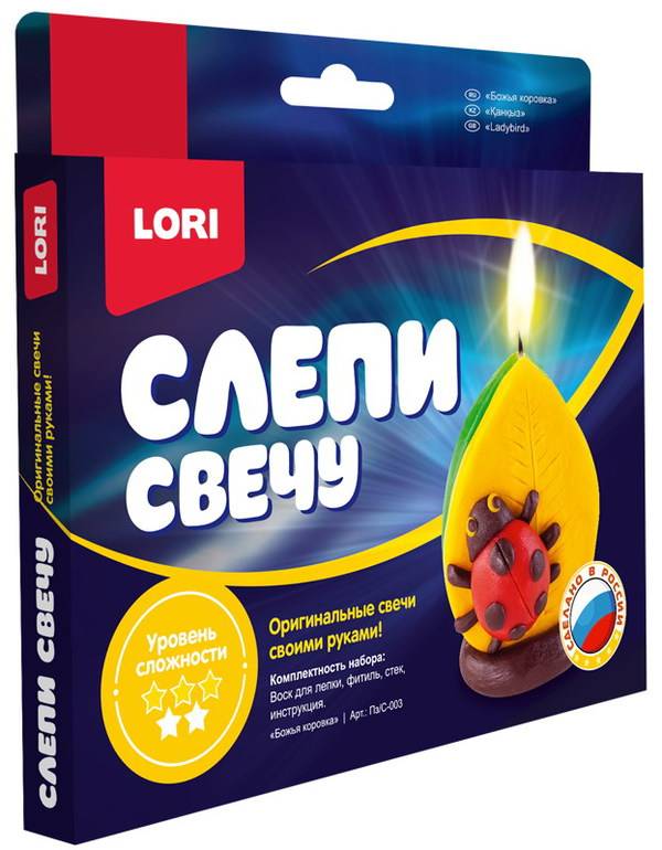 Набор Слепи Свечу Новогодняя Елочка Lori Набор Слепи Свечу Новогодняя Елочка Lori