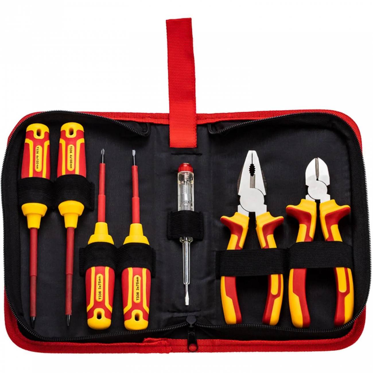 Набор инстр-та диэлектрич. RI-01, тканевый пенал, 7 предм, до 1000В Rexant 2278651 12-4691-3