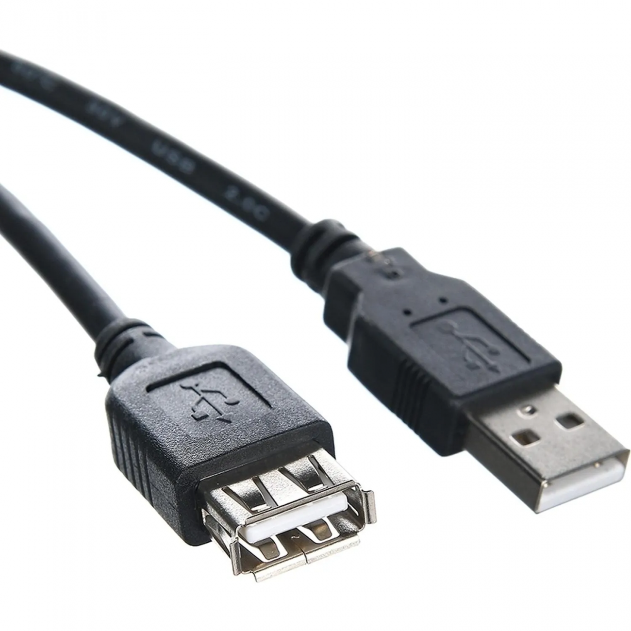 Кабель удлинительный USB2.0 Am--gt;Afgt; 1,5 м черный Telecom TUS6990-1.5M 2390319