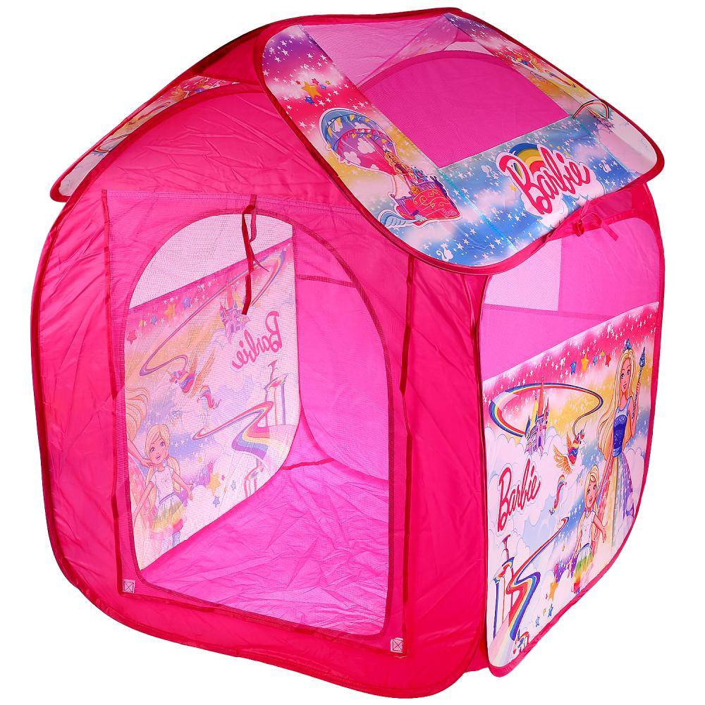 Палатка детская игровая "Барби" 83х80х105 см. Играем вместе GFA-BRB-R