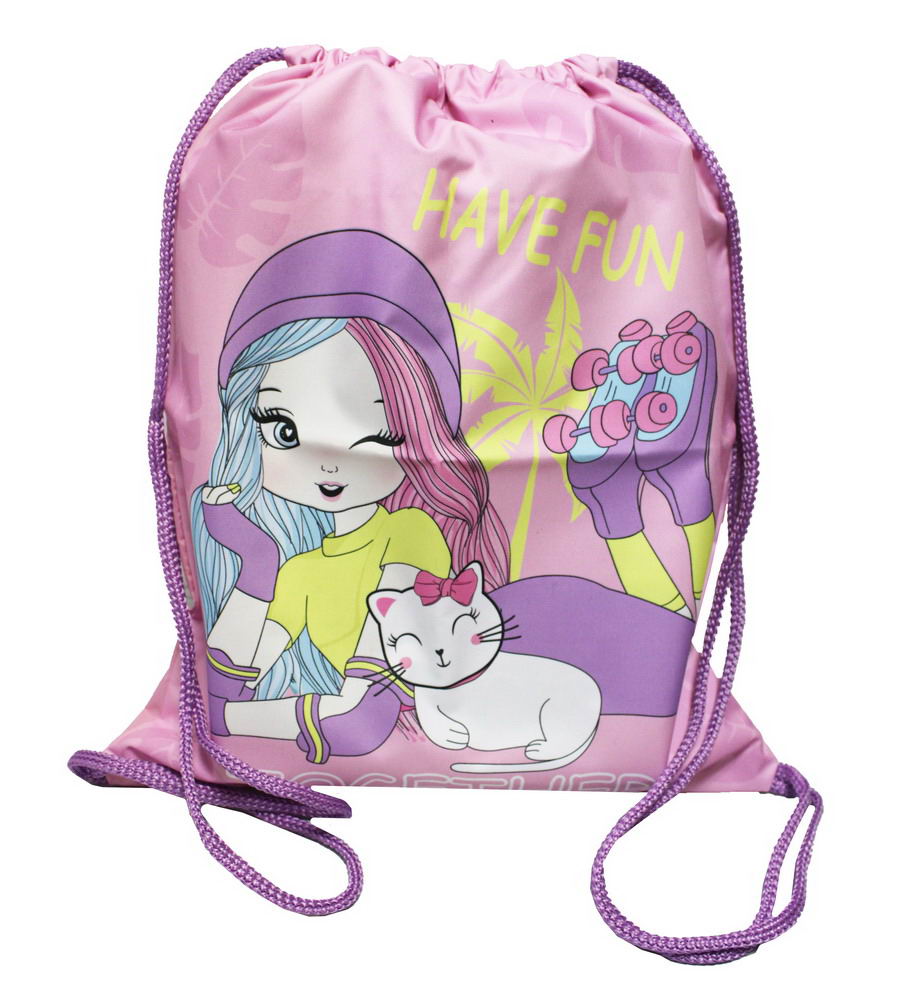 Мешок для обуви Centrum Девочка на роликах 350x430 мм 70030