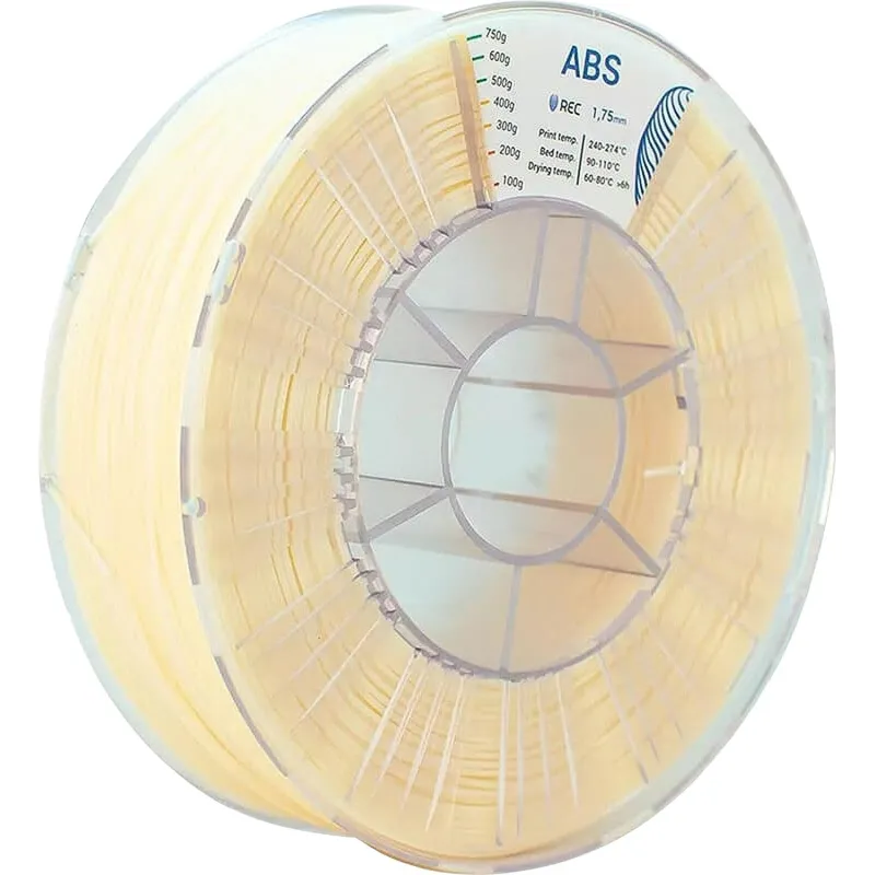 Катушка ABS пластик REC 1.75мм натуральный 1984905 RR8S2111