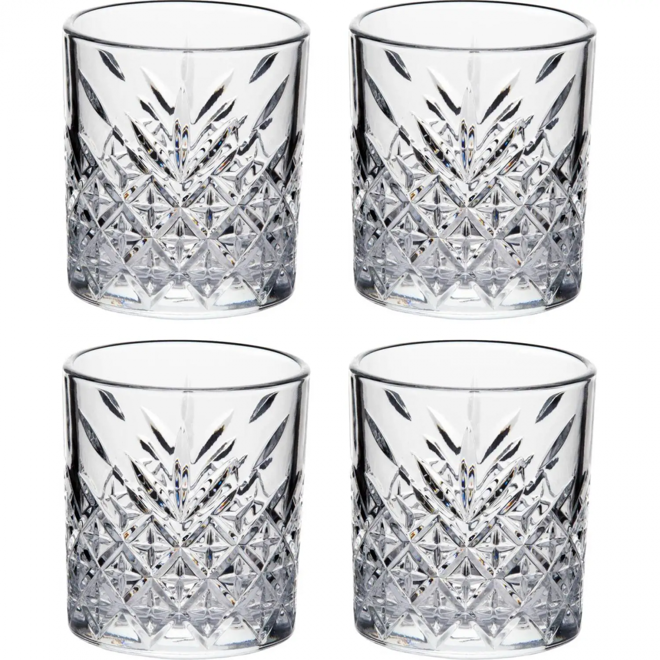 Набор стаканов Таймлесс 345 мл 4 шт Pasabahce 2365805 52790B