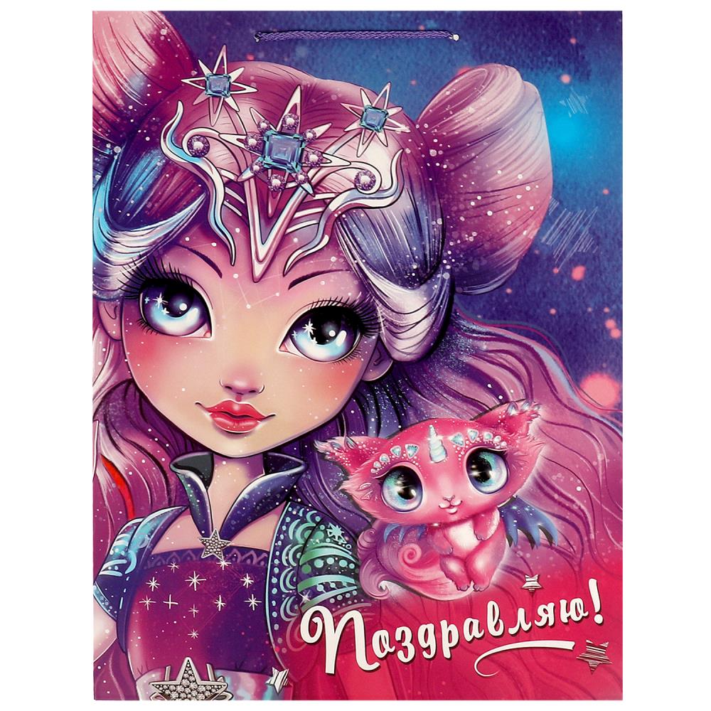 Пакет подарочный 33,5х45х15 см. матовый Xl Чудо праздник PXL-104846-NB2