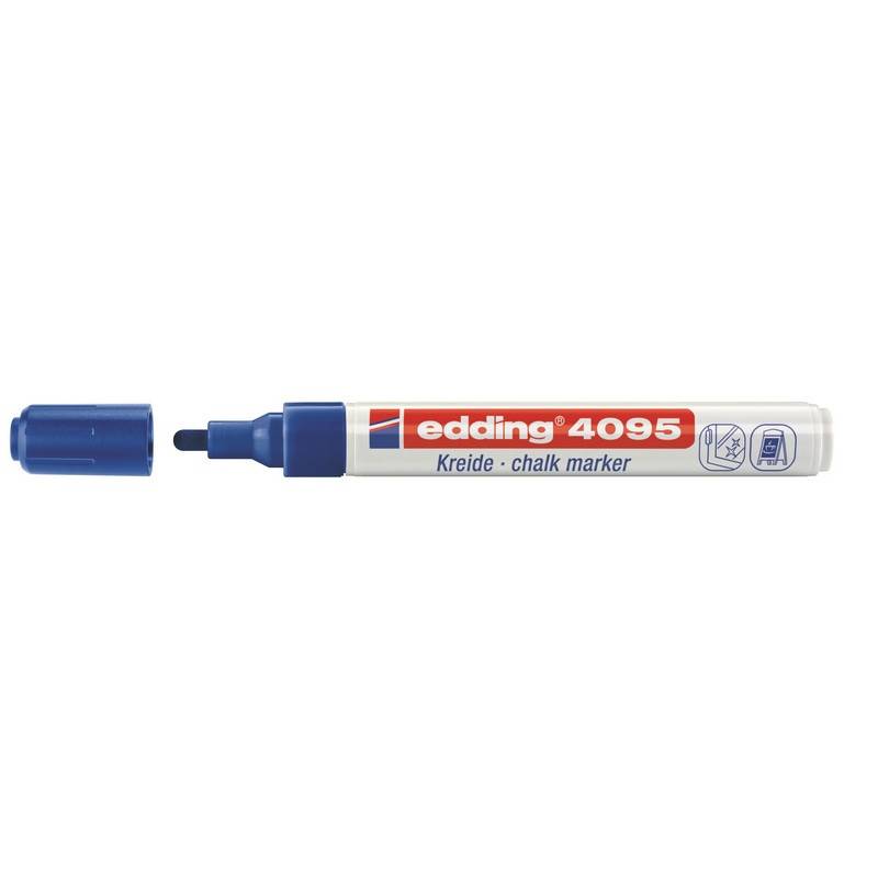 Маркер меловой Edding E-4095 синий 3 мм E-4095/3 397283