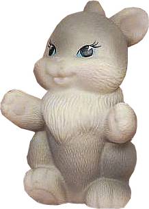 Заяц Русачок, резиновая игрушка ПВХ Огонек ОГ658