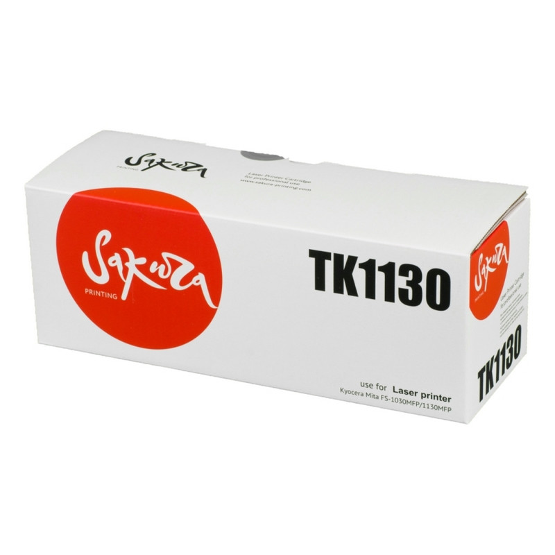 Картридж лазерный SAKURA TK-1130 чер.для Kyocera FS-1030/113 1165890