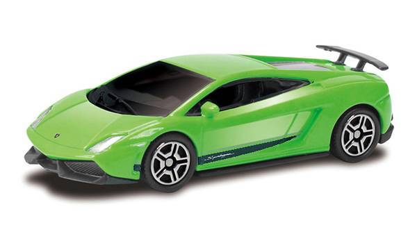 Машина металлическая RMZ City 1:64 Lamborghini Gallardo LP570-4 (зеленый) Uni-Fortune 344998S-GN