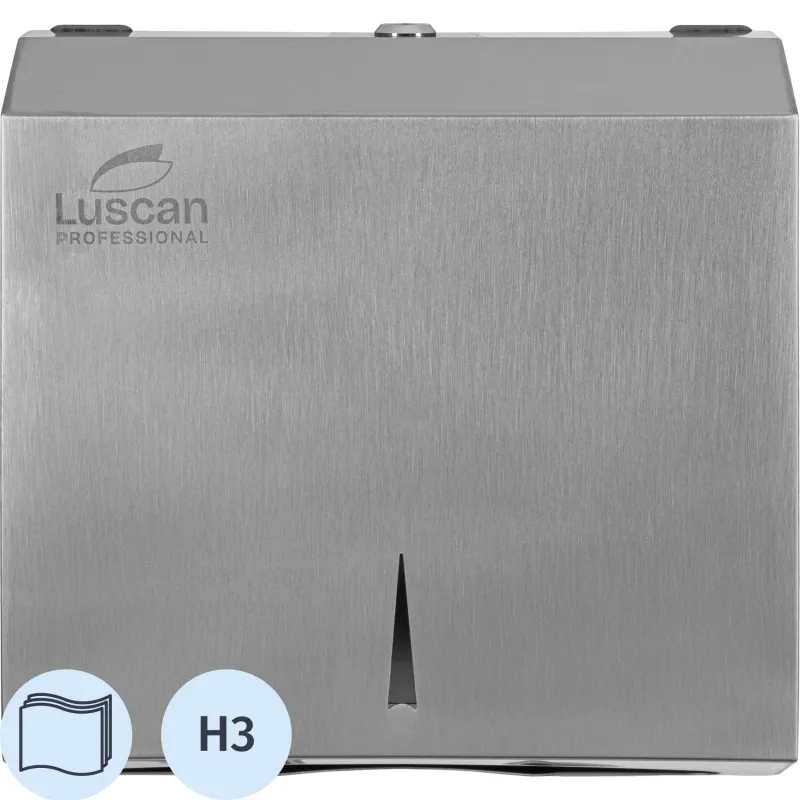 Диспенсер для полотенец лист Luscan Professional Vслож металл 1995294 EQ-209V