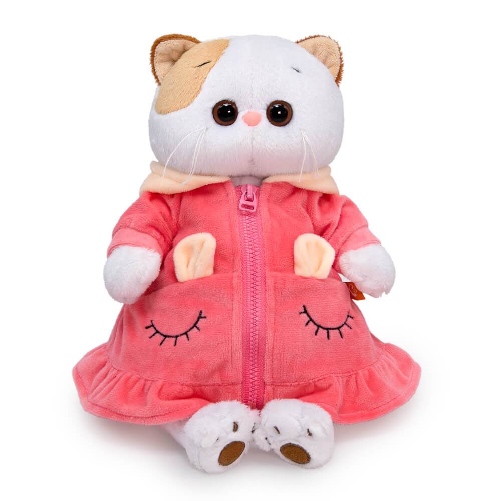 Мягкая игрушка BUDI BASA Кошка Ли-Ли в домашнем платье LK24-120