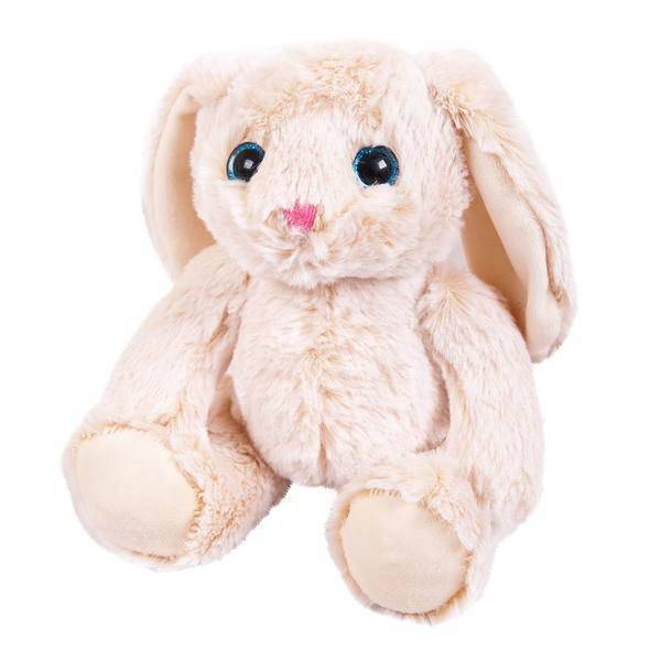 Мягкая игрушка Кролик бежевый, 18 см Abtoys M2060