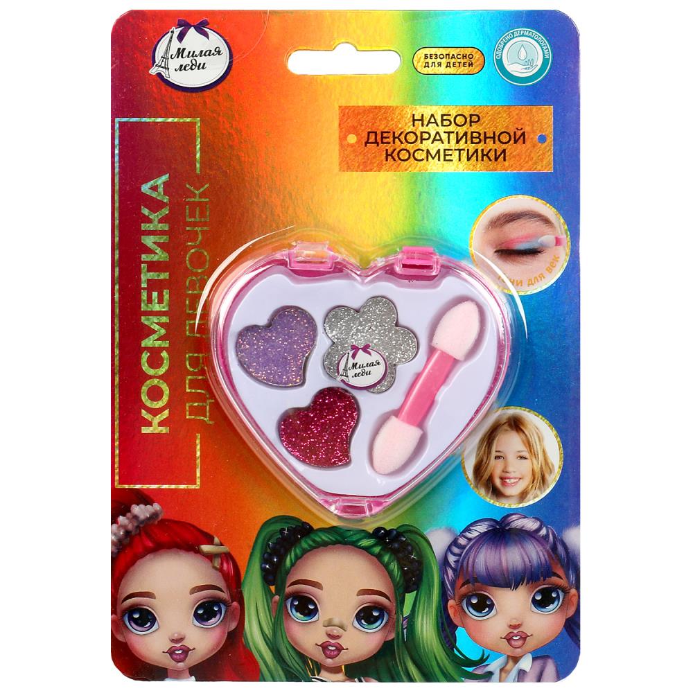 Косметичка детская: тени для век с блестками Милая леди 70866B4-RB-ML