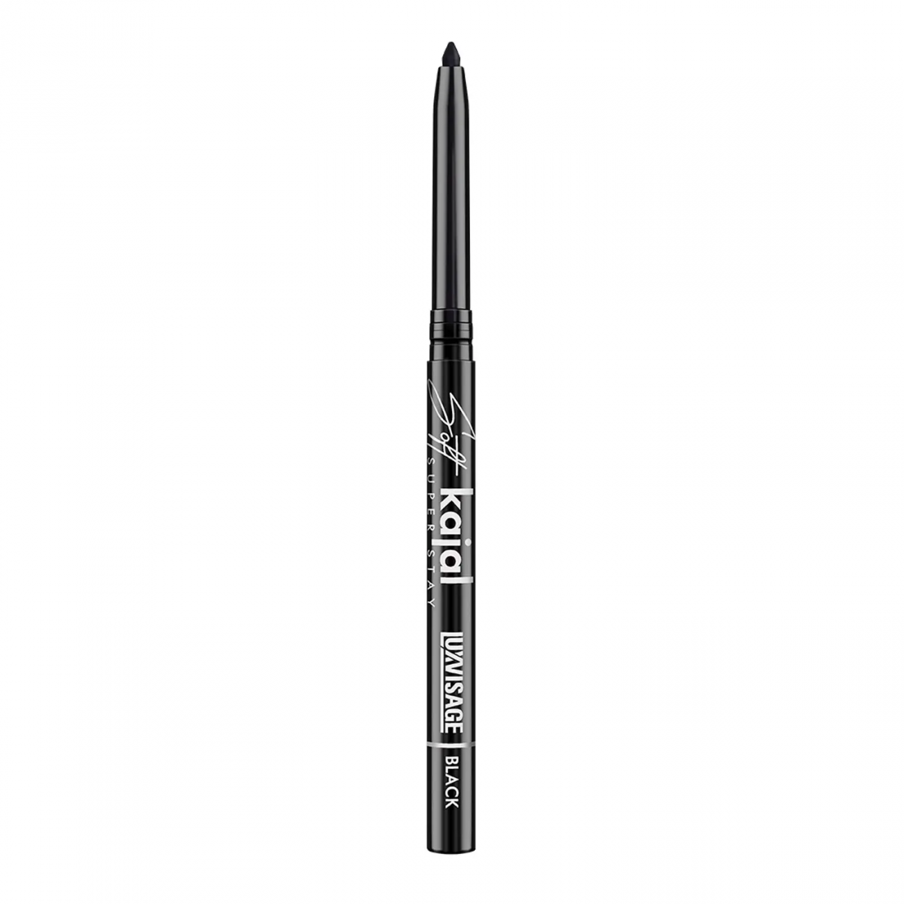 LUXVISAGE Карандаш-каял для бровей Soft kajal super stay тон Black 4811329046909