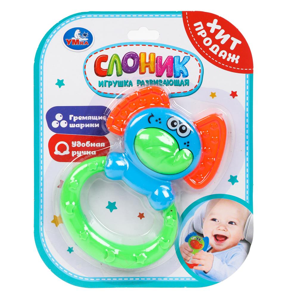 Развивающая игрушка слоник УМка 2105M052-R (360)