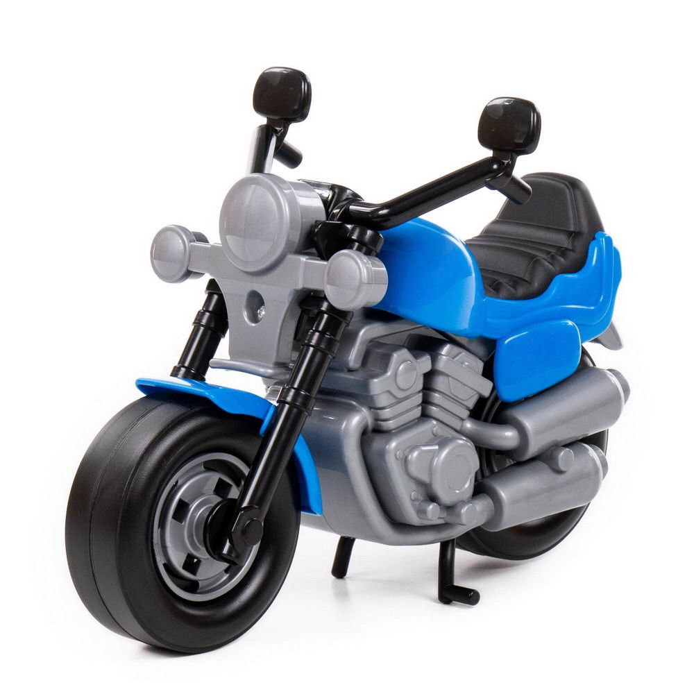 Мотоцикл ПОЛЕСЬЕ гоночный Байк синий 24х13,5х18 см П-8978/синий