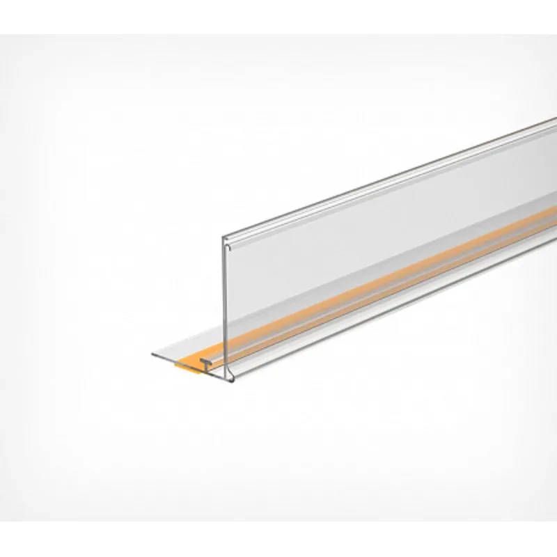 Ценникодержатель полоч. самокл.Т-проф.ME 39x1000мм, прозрач. 50шт/кор 2126549 198339