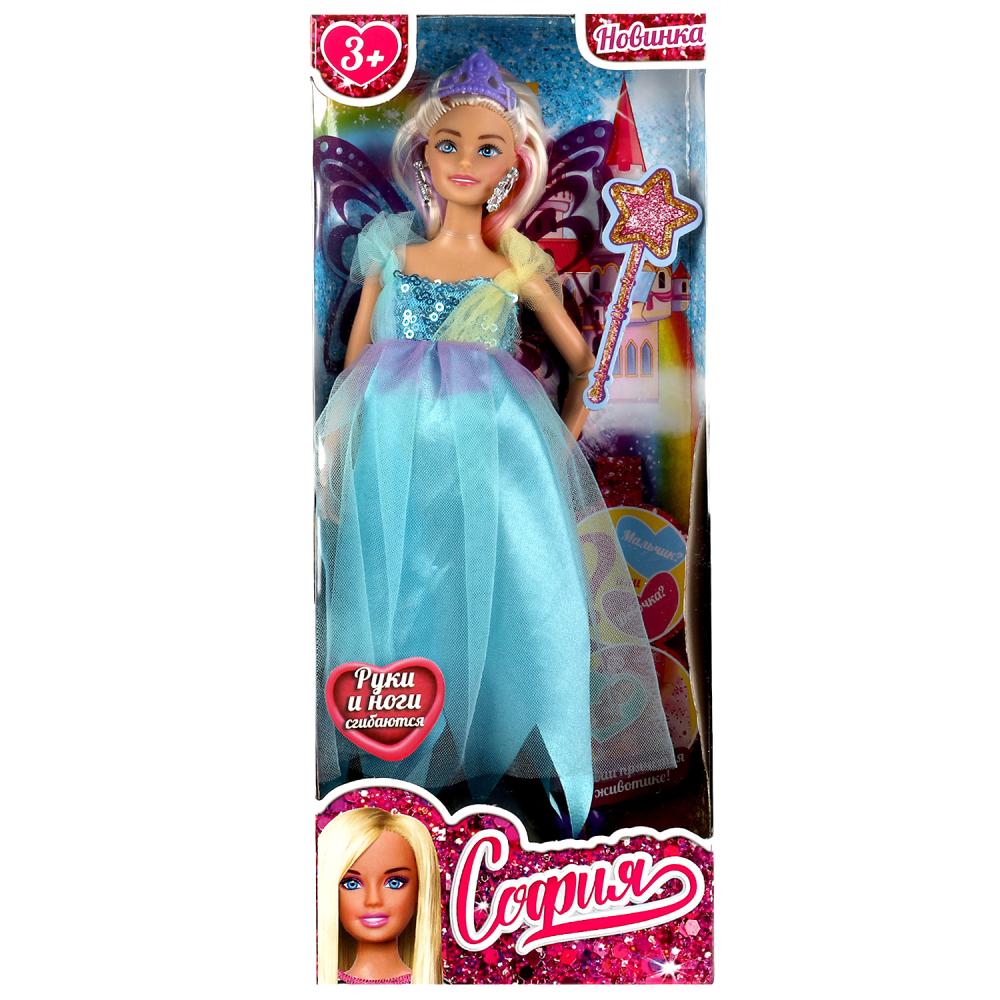 Кукла 29 см, София беременная, руки и ноги сгибаются, малыш в животике, аксессуары, Карапуз 66001FB1-1-S-BB