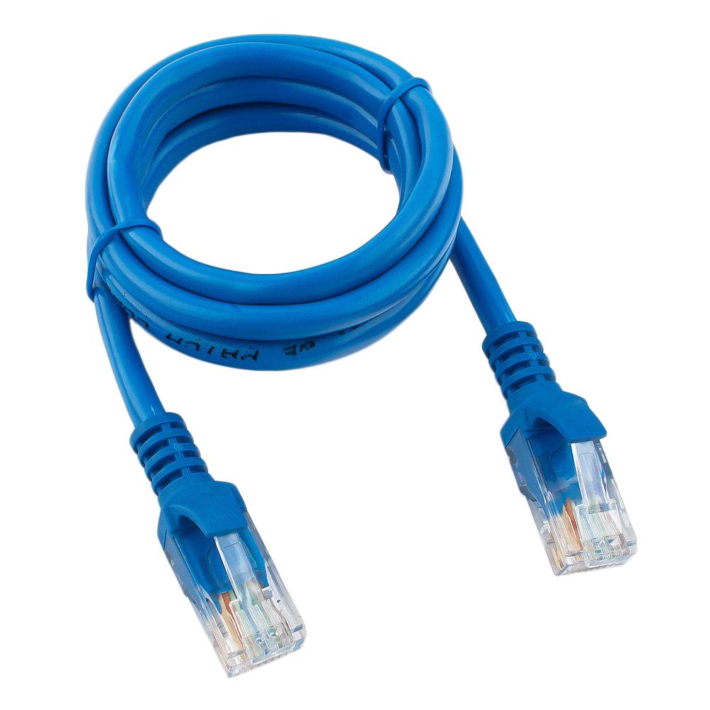 Патч-корд UTP Cablexpert PP12-1M/B кат.5e, 1м, синий 1124725