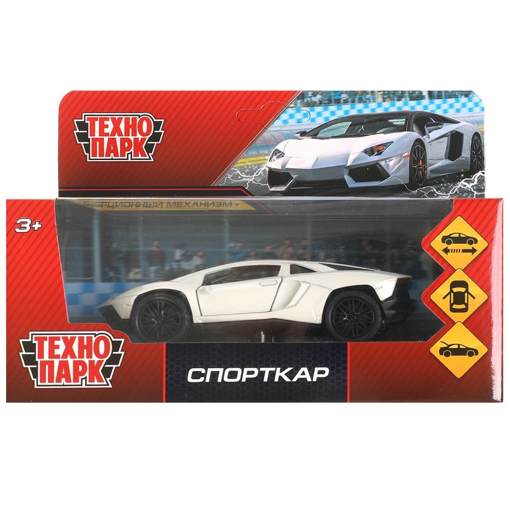 Машина спорткар, 12 см. металлический Технопарк 2210C0139-R1 (240)