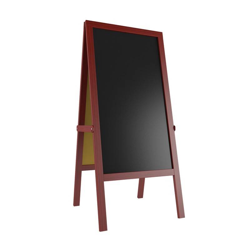 Стойка напольная Attache магнитно-меловая черная поверхность (480x900 мм) 502927