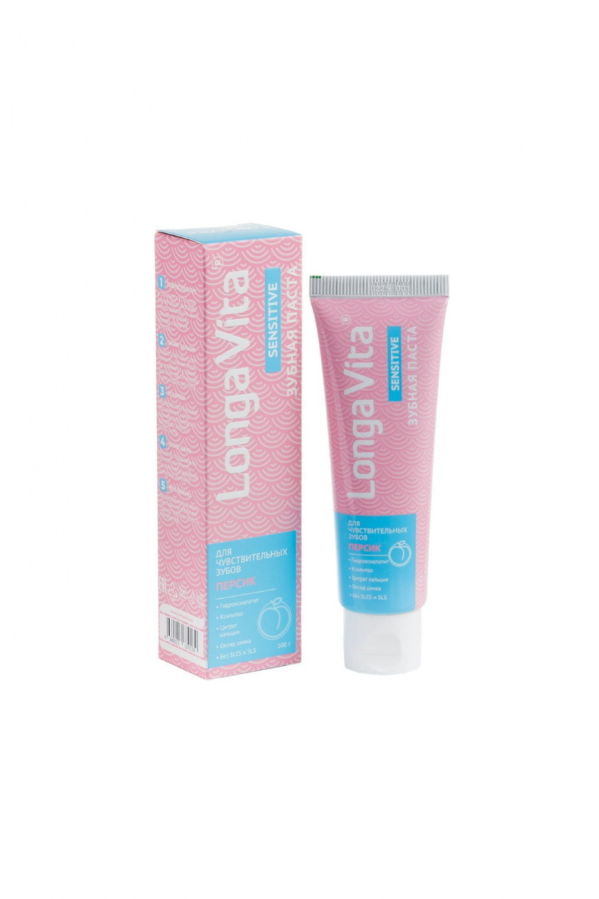 Зубная паста Longa Vita Профилактическая SENSITIVE 100гр LV-SENSITIVE