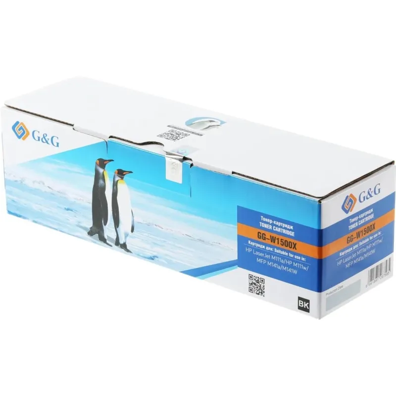 Картридж лазерный G&G W1500X чер.для HP LaserJet M111a/M141a 2182443 GG-W1500X