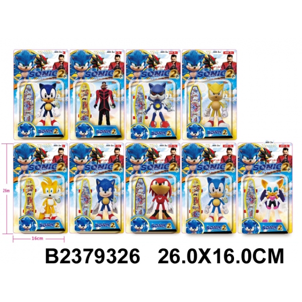 Фигурка Соник ёжик (в асс) B2379326
