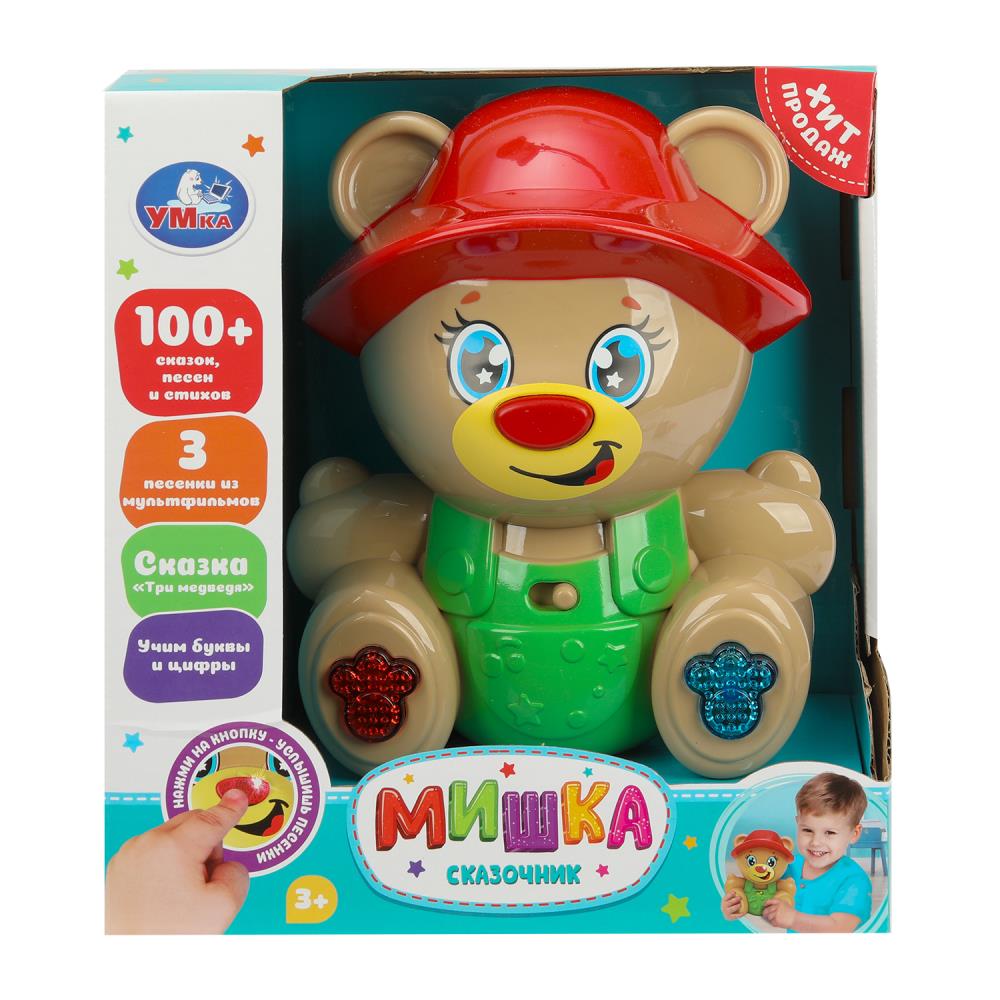 Сказочник мишка (игрушка) УМка HT1376-R
