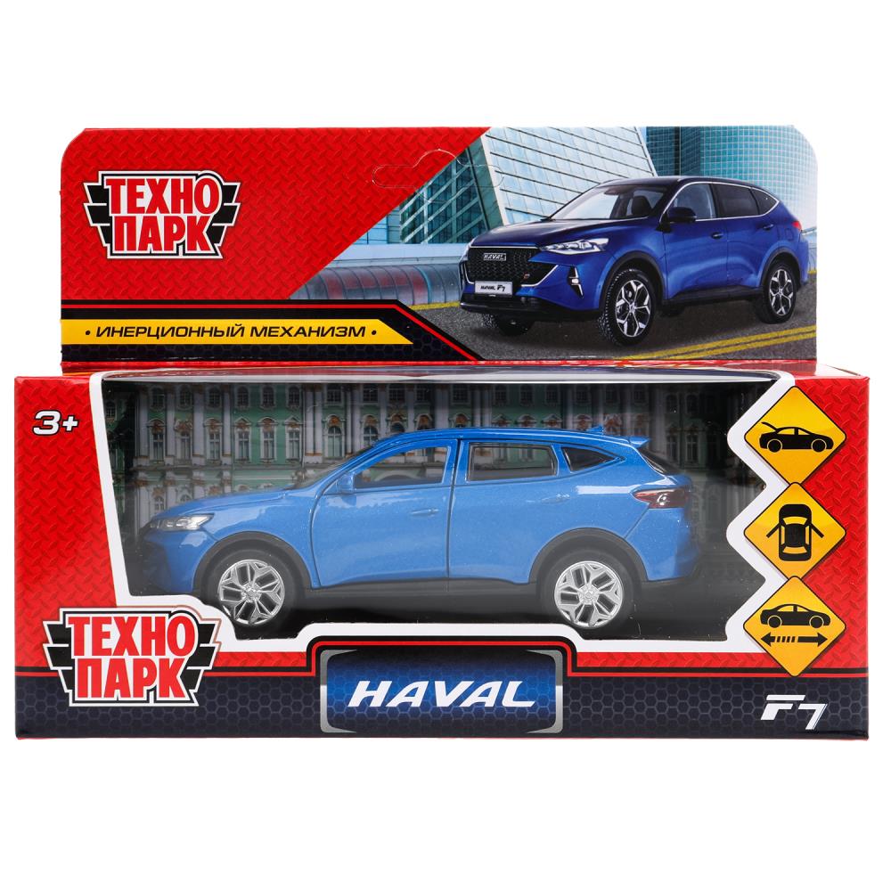 Машина металлическая Хавейл "Haval f7" 12 см. синий Технопарк F7-12-BU-WOD
