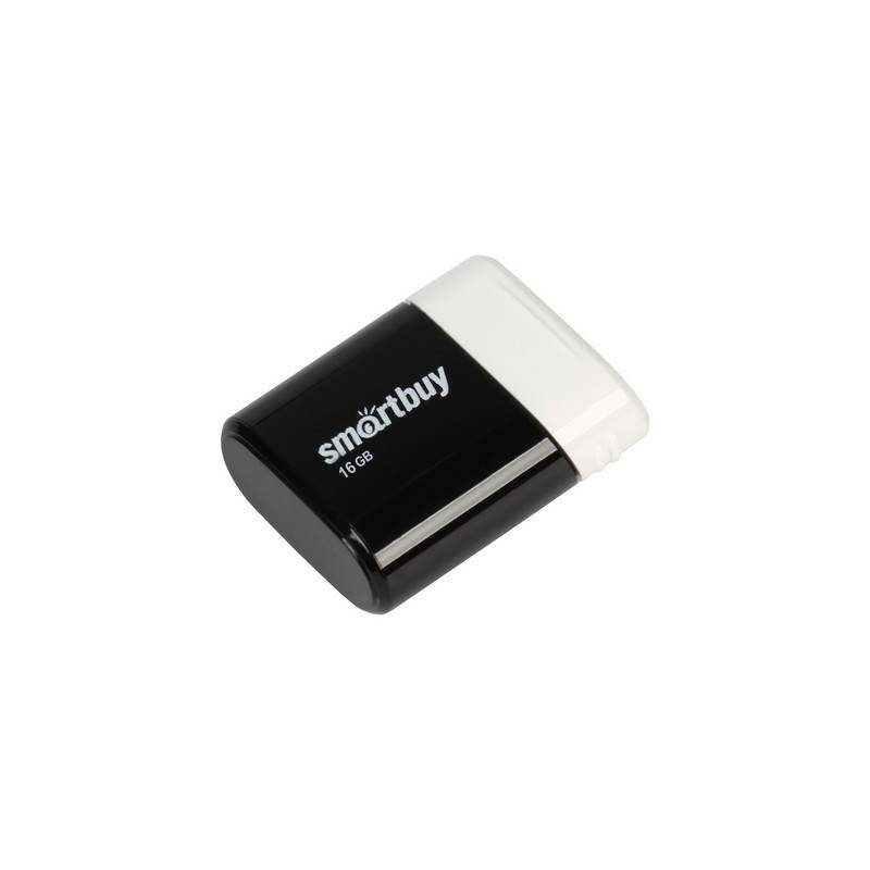 Флеш-память Smartbuy Lara 16 Gb USB 2.0 черная SB16GBLARA-K 961676