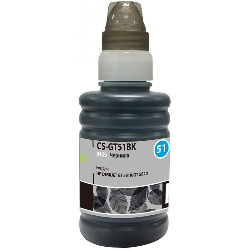 Чернила Cactus CS-GT51BK M0H57AE чер. 100мл для DJ GT 5810/5820/5812/5822 1705756