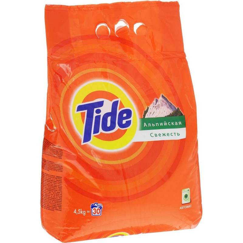 Порошок стиральный Tide Color автомат Альпийская свежесть 4,5кг. 988914