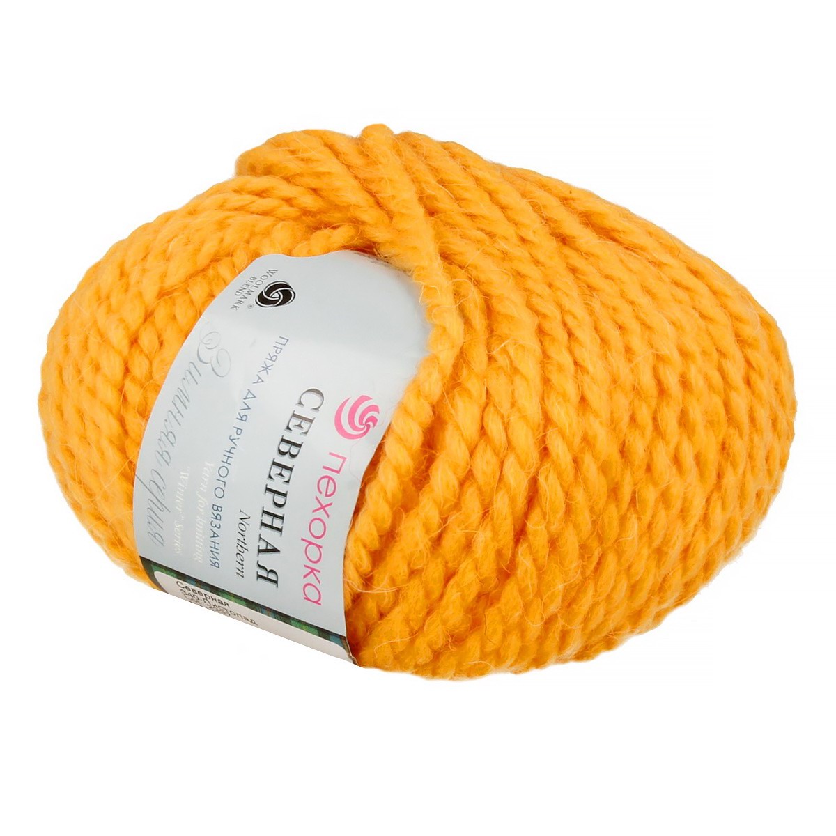 Пряжа ПЕХОРКА Северная 50м/50г цвет 340-Листопад 2124163400