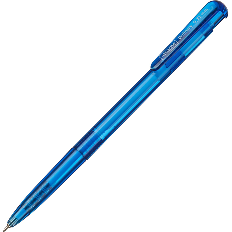 Ручка шариковая автомат. Attache Ordinary,0,35мм,синяя 1783555