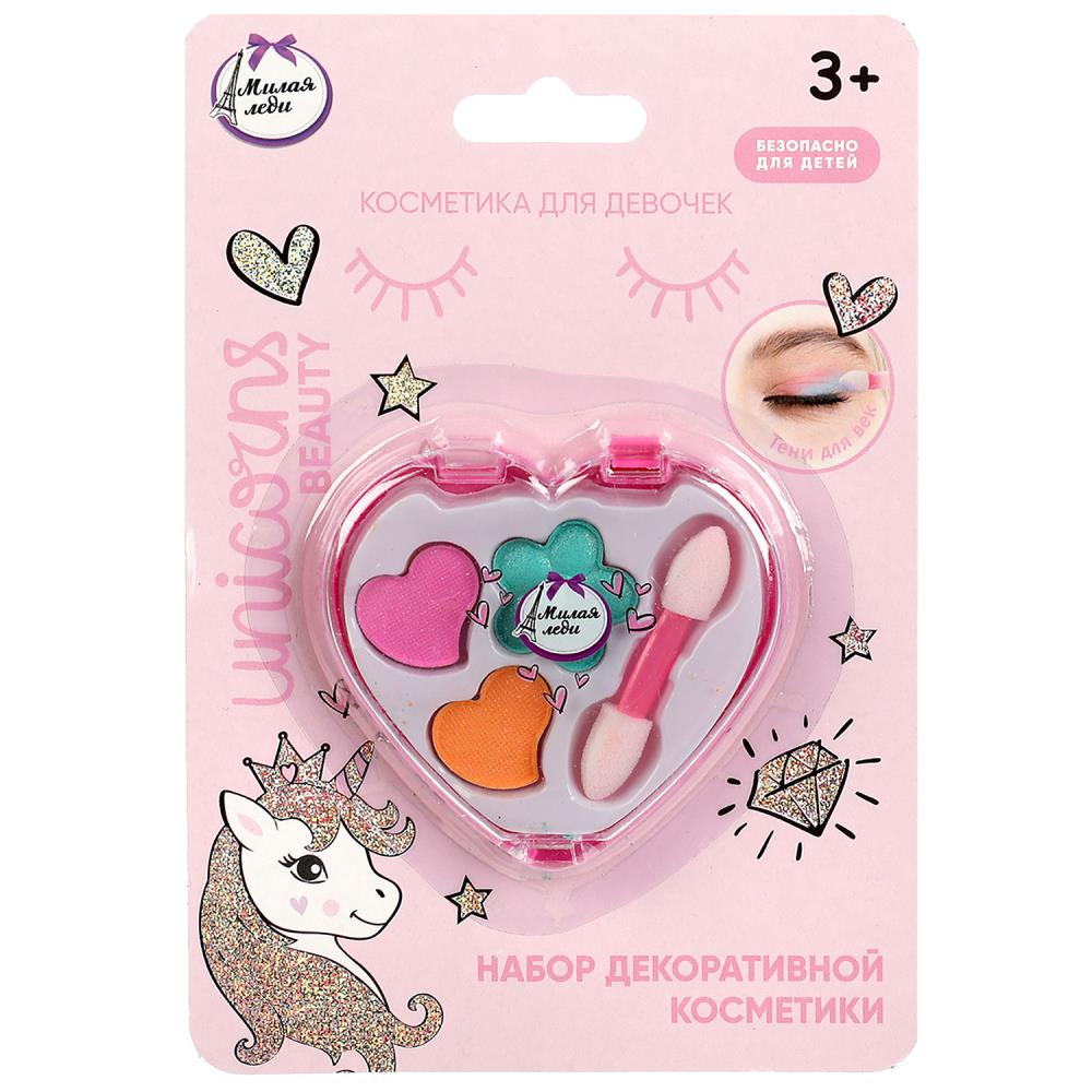 Декоративная косметика Тени для век, для девочек МИЛАЯ ЛЕДИ 70866B4-UNI-ML