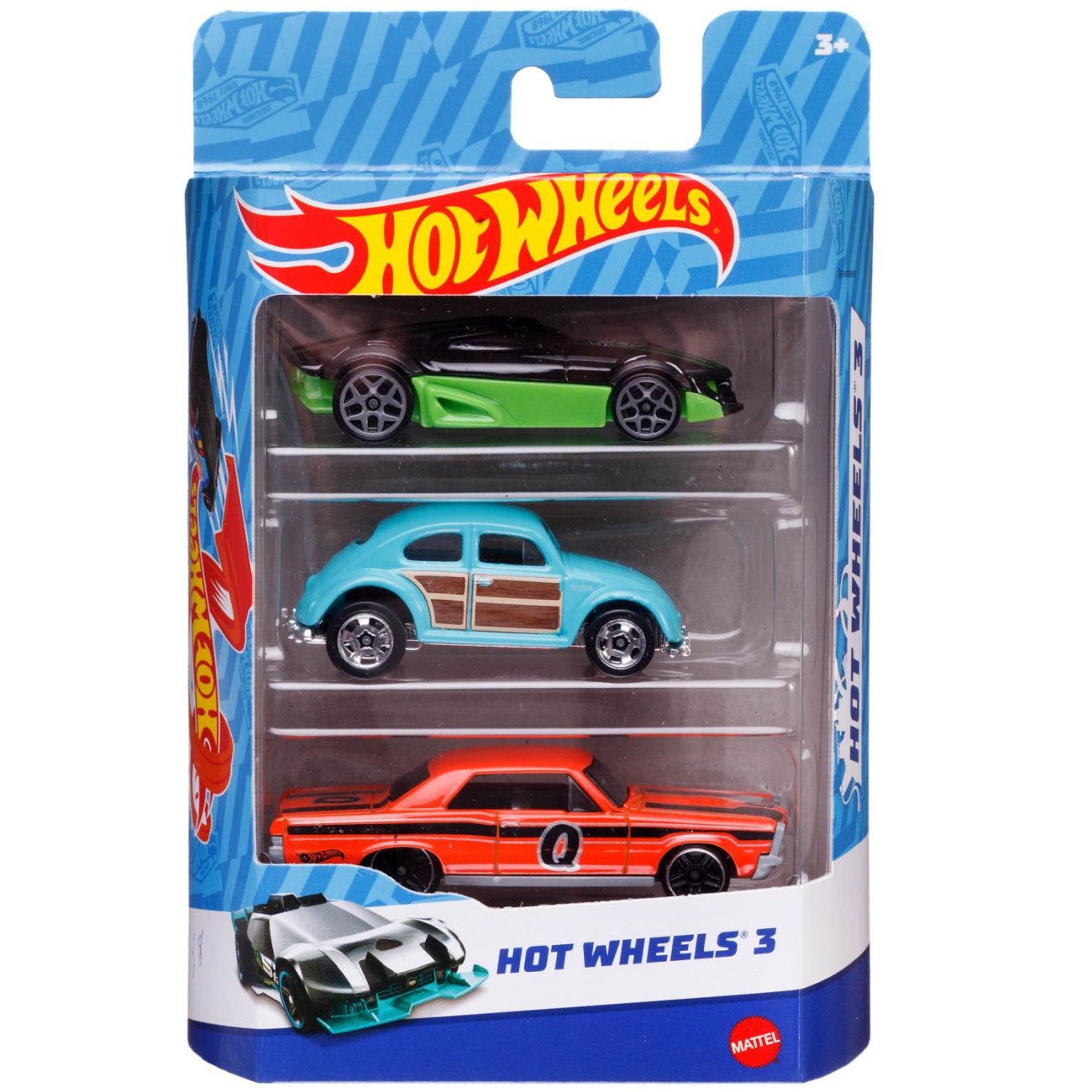 Набор машинок Mattel Hot Wheels 3 машинки №54 K5904/54