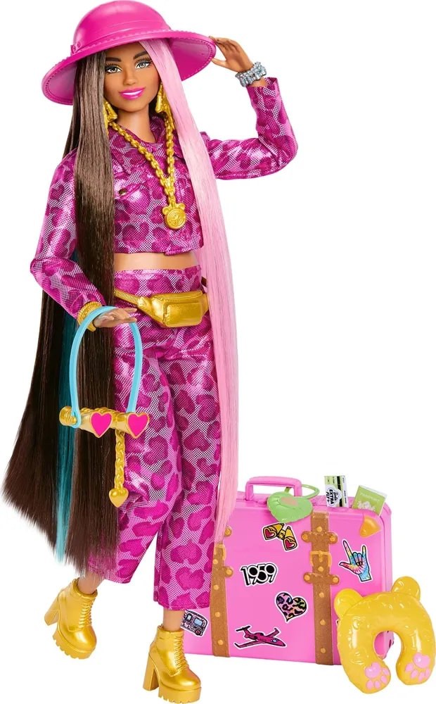 Кукла Mattel Barbie Экстра Fly Модница Сафари HPT48