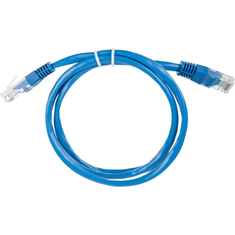 Патч-корд BigTech OPCC014 UTP CCA кат.5e/1м/литой/многожильный (синий) 1883292