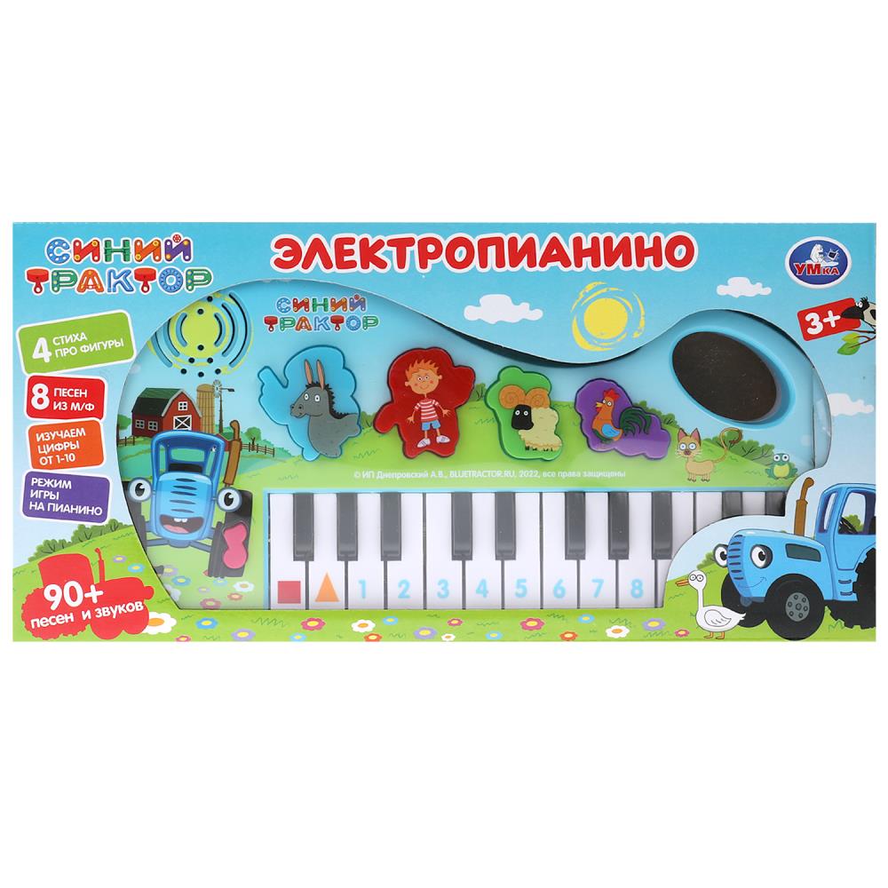 Электропианино, 90 песен, звуков и фраз "Синий Трактор" УМка B1595812-R3 (60)