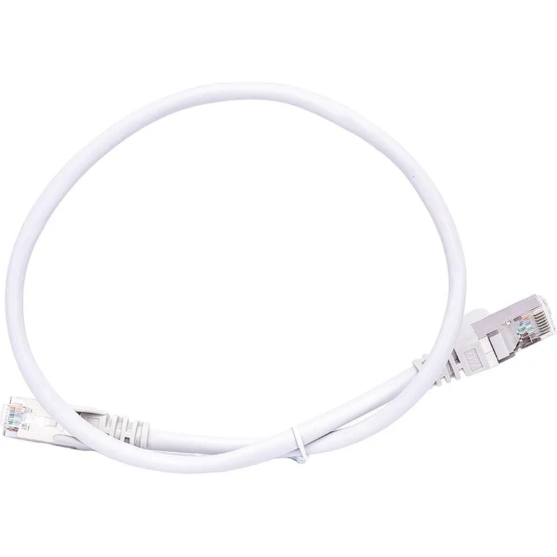 Патч-корд TWT TWT-45-45-0.5/S-GY FTP кат.5e, 0.5 м, серый 2125719