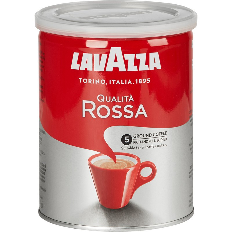 Кофе Lavazza Rossa молотый ж/б,250г 360195